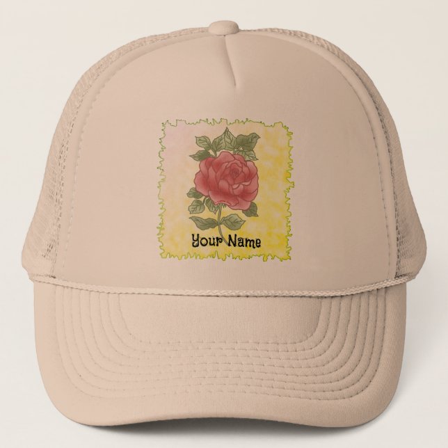 Casquettes de rose rose pâle (Devant)