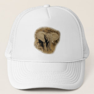 Casquettes de safari de bébé d'éléphant et