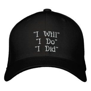 Casquettes de séquence mariage - Commencer à termi