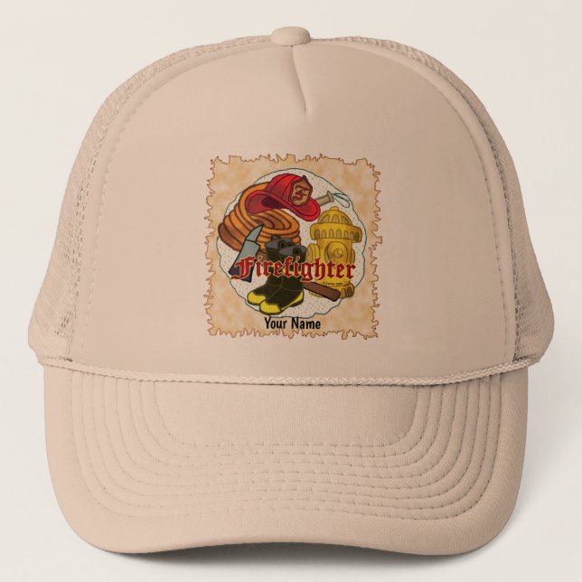 Casquettes des outils pompiers (Devant)