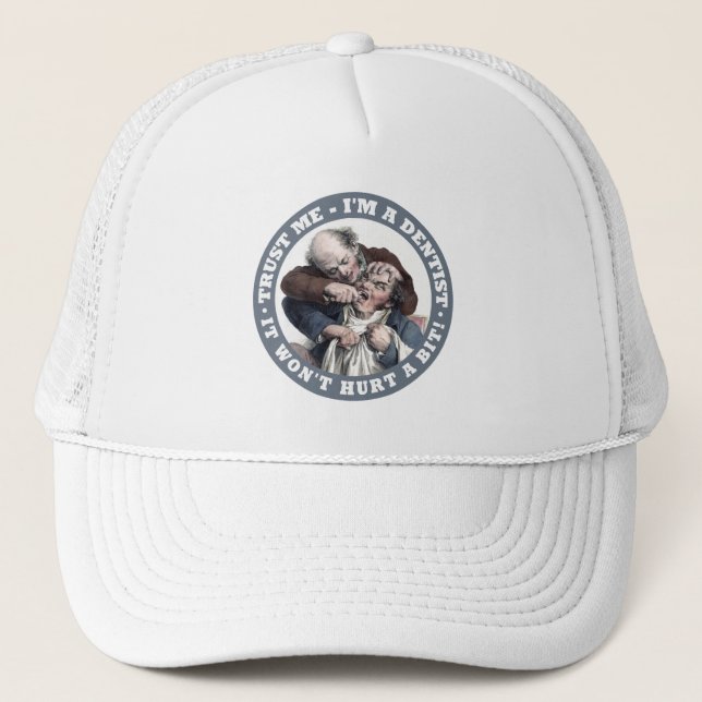Casquettes d'humour de DENTISTE (Devant)