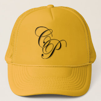 Casquettes d'initiales (manuscrit)