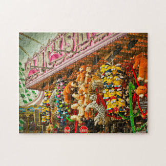 Cass Co, Michigan fair market folk festival  Jigsaw Puzzle