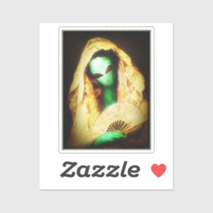 Cassatt Alien Spanish Senorita with Lace