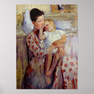 Cassatt Art Mother and Child Poster