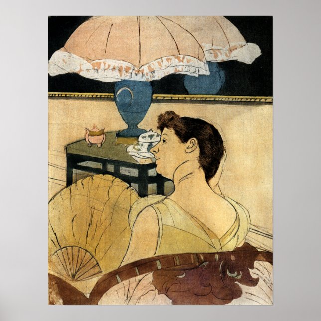 Cassatt - Lamp 1891 Poster (Front)