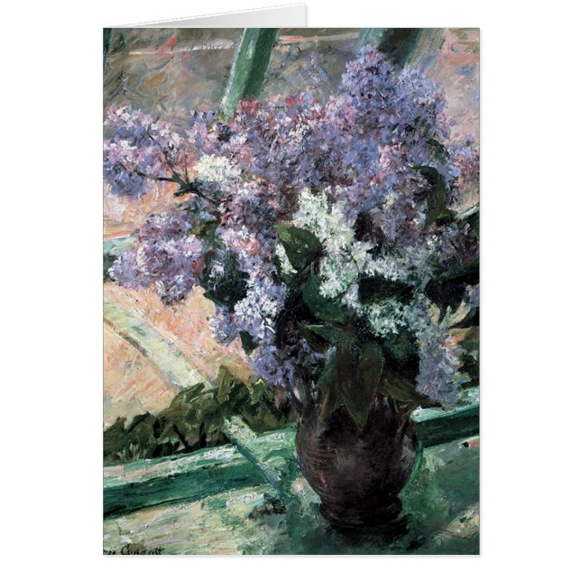 Cassatt’s Lilacs in a Window (Front)