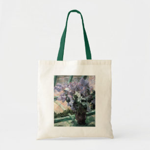 Cassatt’s "Lilacs in a Window" Tote Bag