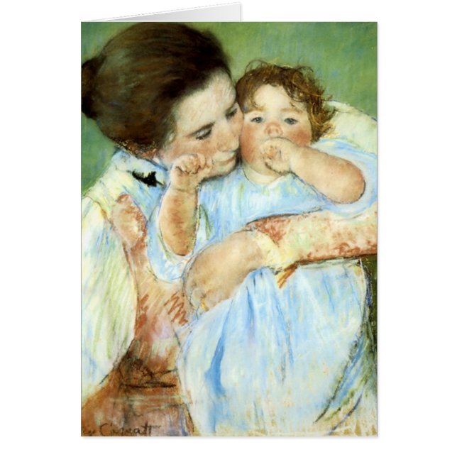 Cassatt's Mother & Child - Carte (Devant)