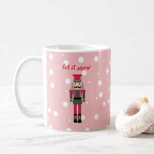 Casse-noisette laissez-le neiger café de Noël Mug