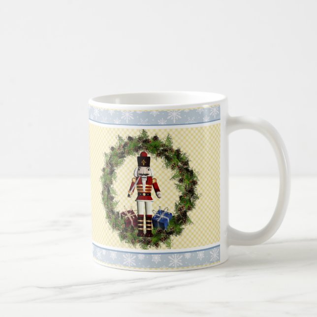 Casse-noisette Wreath Christmas Mug (Droite)