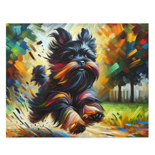 Casse-tête Affenpinscher : Puzzle du singe terrier