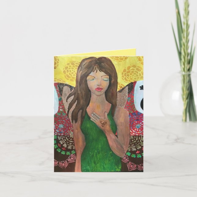 Casser la carte de voeux gratuite (Devant)