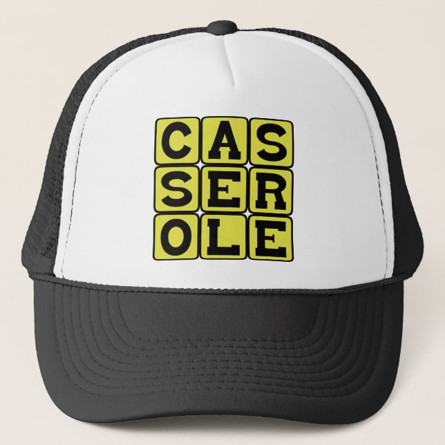 Casserole, Potluck Favourite Trucker Hat (Front)