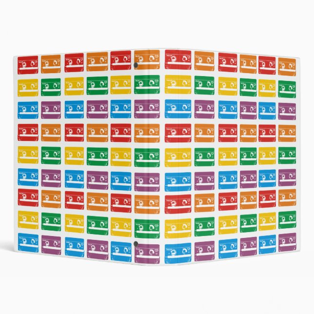 Cassete Tape Memories Binder (Background)