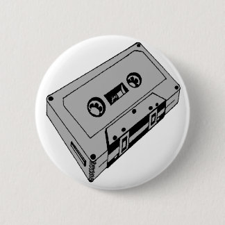 CASSETTE 2 INCH ROUND BUTTON