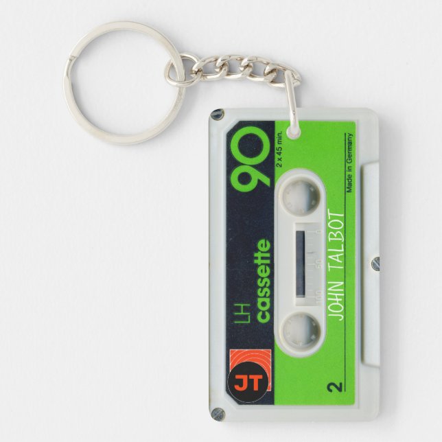 Cassette audio allemande rétro personnalisée K (Devant)