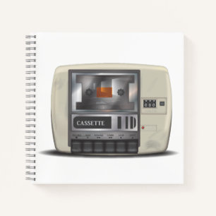 Cassette Deck Notebook