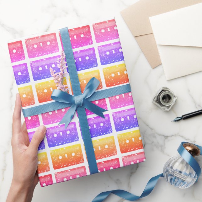 Cassette, I'm this old Wrapping Paper (Gifting)