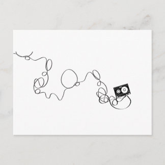 Cassette Postcard