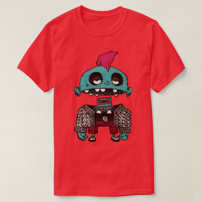 Cassette Punk T-Shirt (Design Front)