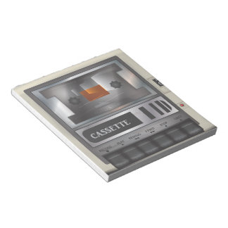 Cassette Recorder Notepad