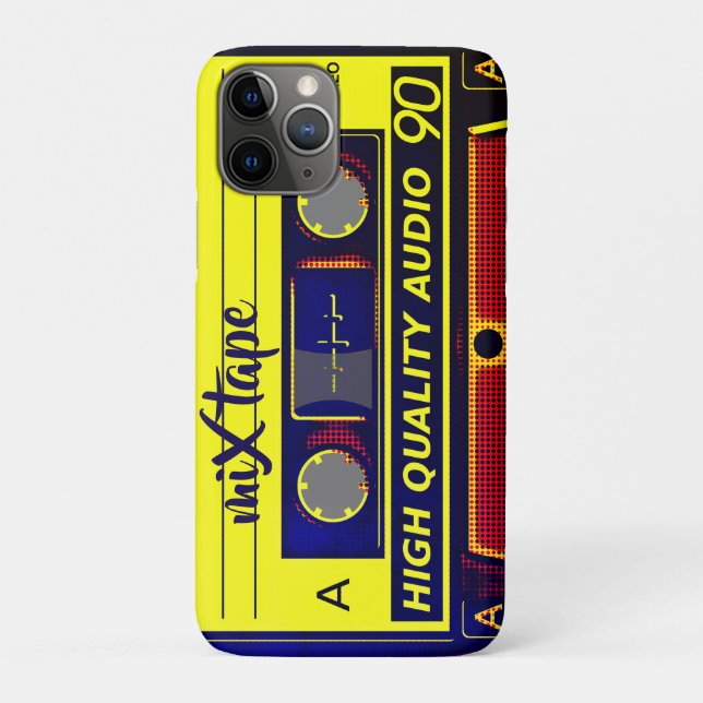 Cassette Rétro - coque iphone d'Art Pop (Dos)