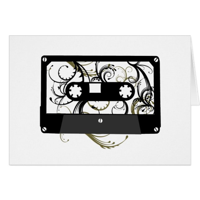 Cassette Tape (Front Horizontal)