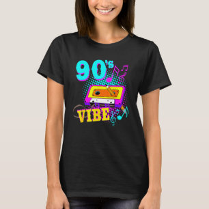 Cassette Tape 90's Vibe Retro Vintage 1990s Music T-Shirt