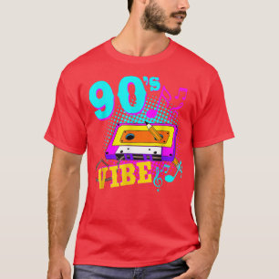 Cassette Tape 90's Vibe Retro Vintage 1990s Music T-Shirt