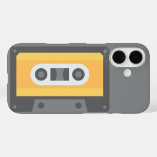 Cassette Tape Audio Cassette  iPhone 16 Case