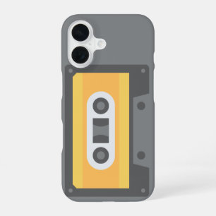 Cassette Tape Audio Cassette  iPhone 16 Case
