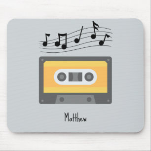 Cassette Tape Audio Cassette Personalized Mouse Pad