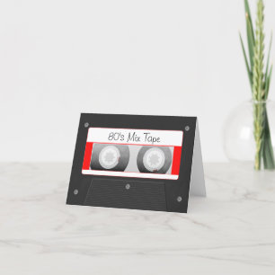 Cassette Tape Card
