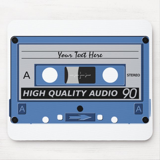 Cassette Tape custom mousepad (Front)