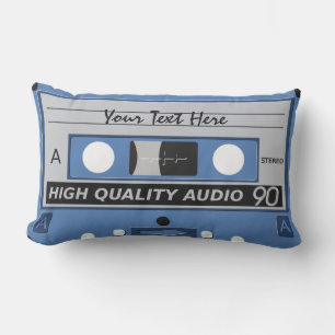 Cassette Tape custom throw pillow