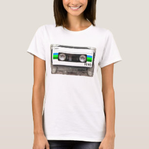 Cassette Tape Green T-Shirt