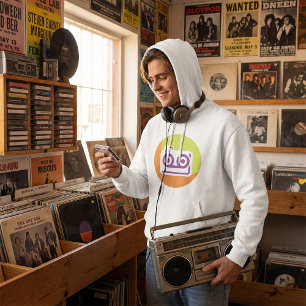 Cassette Tape Icon Vintage 80s 90s Style Music Hoodie