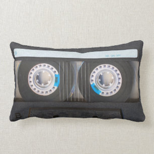 Cassette Tape Lumbar Pillow