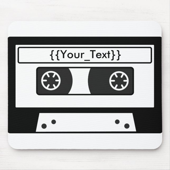 Cassette Tape Mouse Pad (Front)