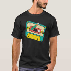 Cassette Tape Music  National Retro Day T-Shirt