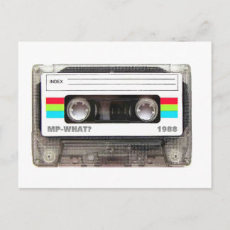 Cassette Tape Postcard