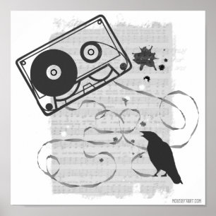 Cassette Tape Poster