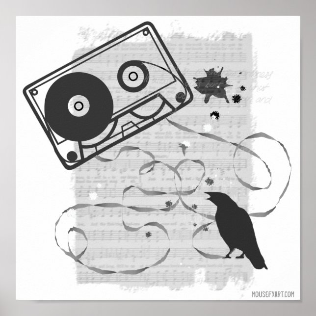 Cassette Tape Poster (Front)