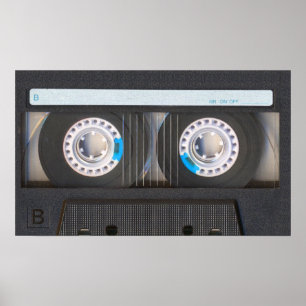 Cassette Tape Poster