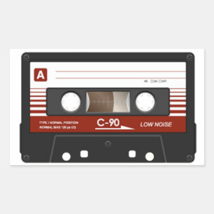 Cassette Tape Sticker