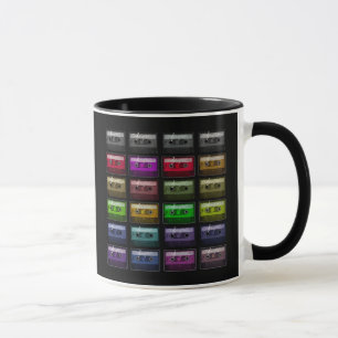CASSETTE TAPES RETRO MUSIC LOVER MUG