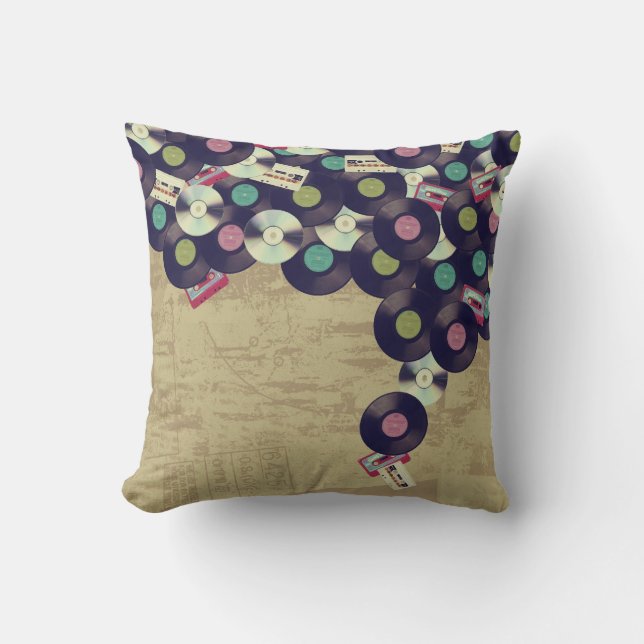 Cassettes et coussin de disques (Recto)