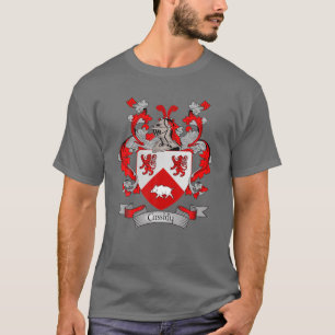 Cassidy Coat Of Arms Cassidy Surname Family Cres T-Shirt