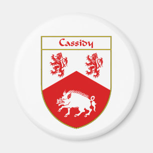 Cassidy Coat of Arms/Family Crest Magnet
